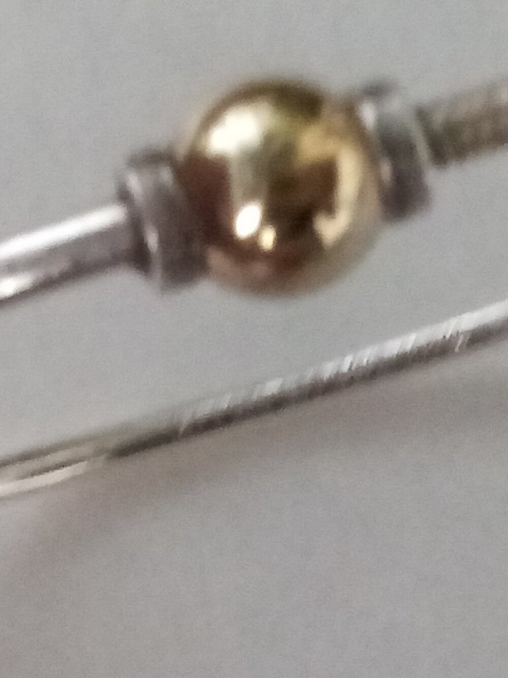Cape Cod Bracelet 14k Gold and Sterling Silver - Picture 5 of 6